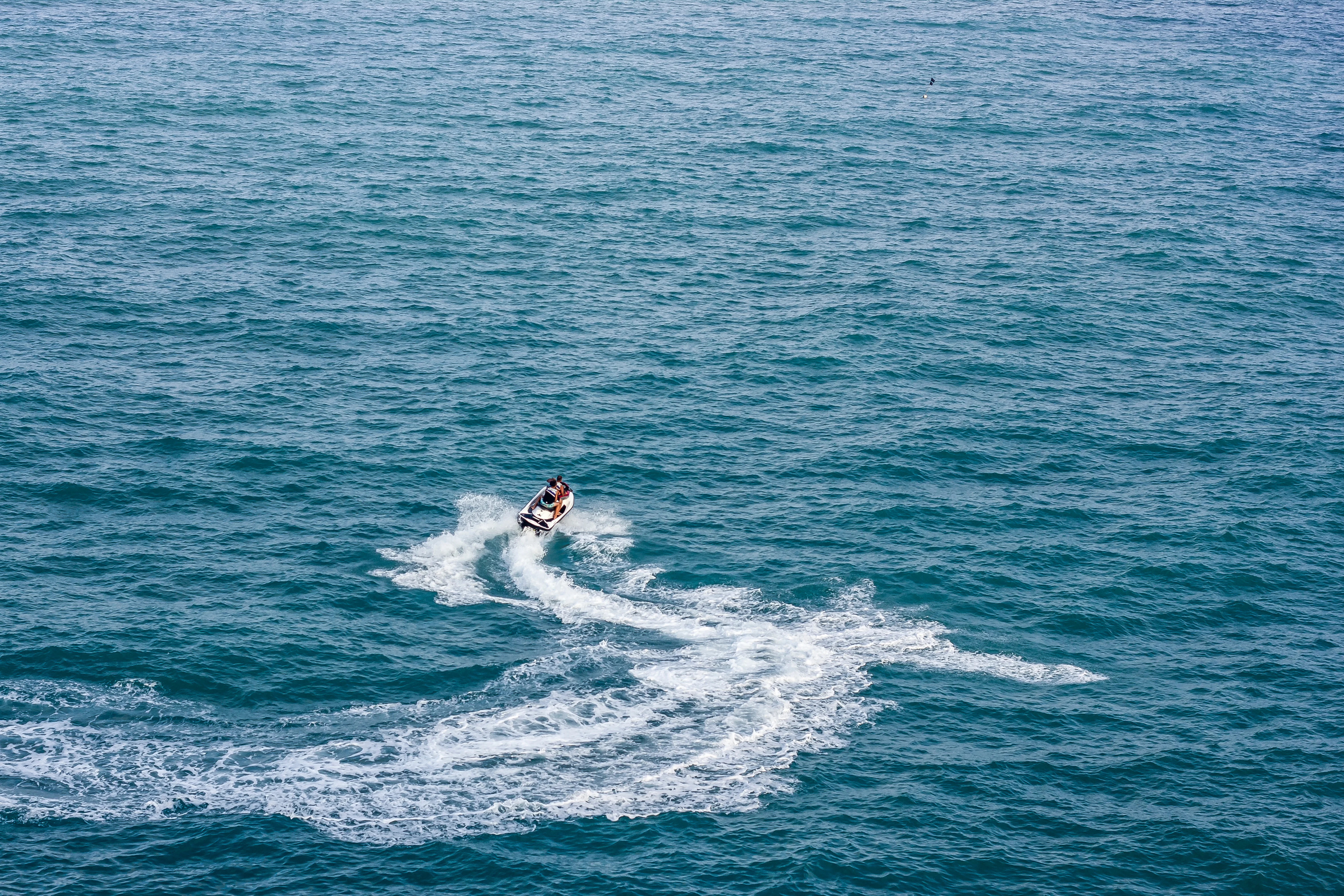 Jetski out on the UK waters